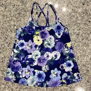 Floral Tank Top - Size Medium